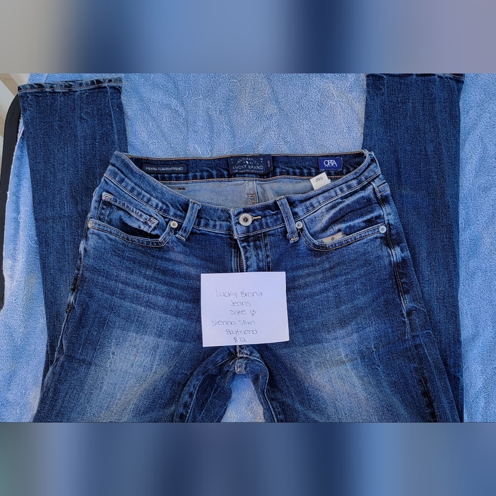 Lucky Brand Sienna Slim Boyfriend‎ JEANS size 2